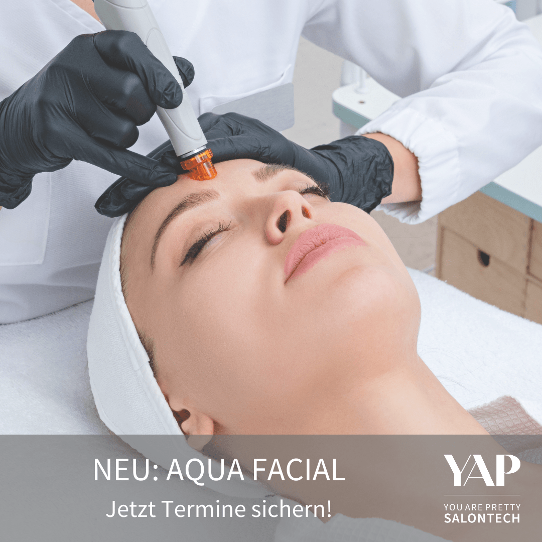 Moderner Behandlungsraum bei cosmanja für professionelle Aquafacial-Anwendungen