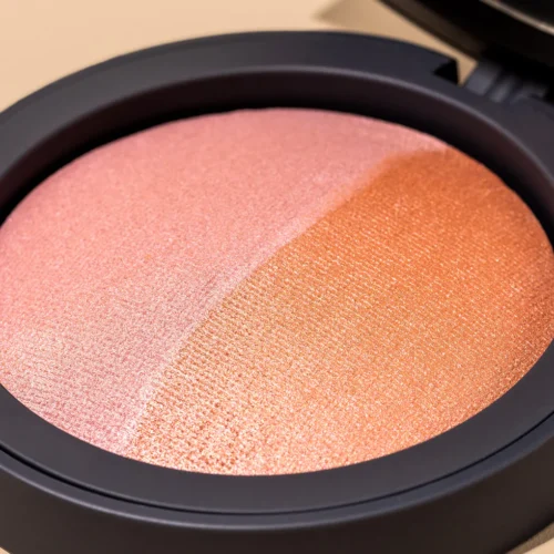 INIKA Baked Blush Duo Pink Tickle – natürliches, veganes Rouge mit zwei mineralischen Farbtönen im nachhaltigen Tiegel