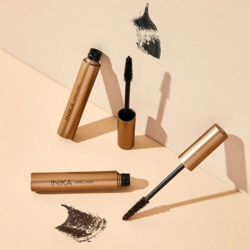 INIKA Long Lash Mascara Black – natürliche, vegane Verlängerungs-Mascara für lange, voluminöse Wimpern im nachhaltigen Design