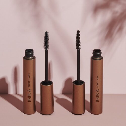 INIKA Purity Lash Mascara Black – vegane Bio-Mascara mit 71% zertifizierten Inhaltsstoffen für empfindliche Augen
