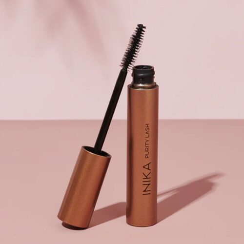 INIKA Purity Lash Mascara Black – vegane Bio-Mascara mit 71% zertifizierten Inhaltsstoffen für empfindliche Augen