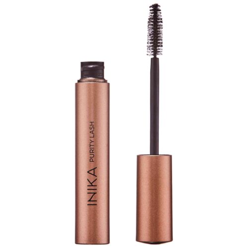 INIKA Purity Lash Mascara Black – vegane Bio-Mascara mit 71% zertifizierten Inhaltsstoffen für empfindliche Augen
